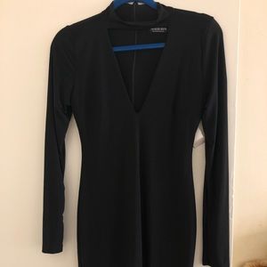 Fashion Nova Black Bodycon Dress